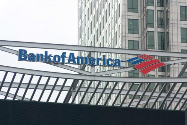 Bank of America logo close