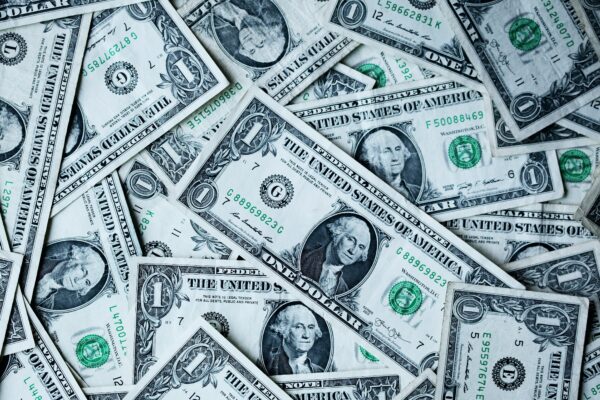 1 U.S.A dollar banknotes