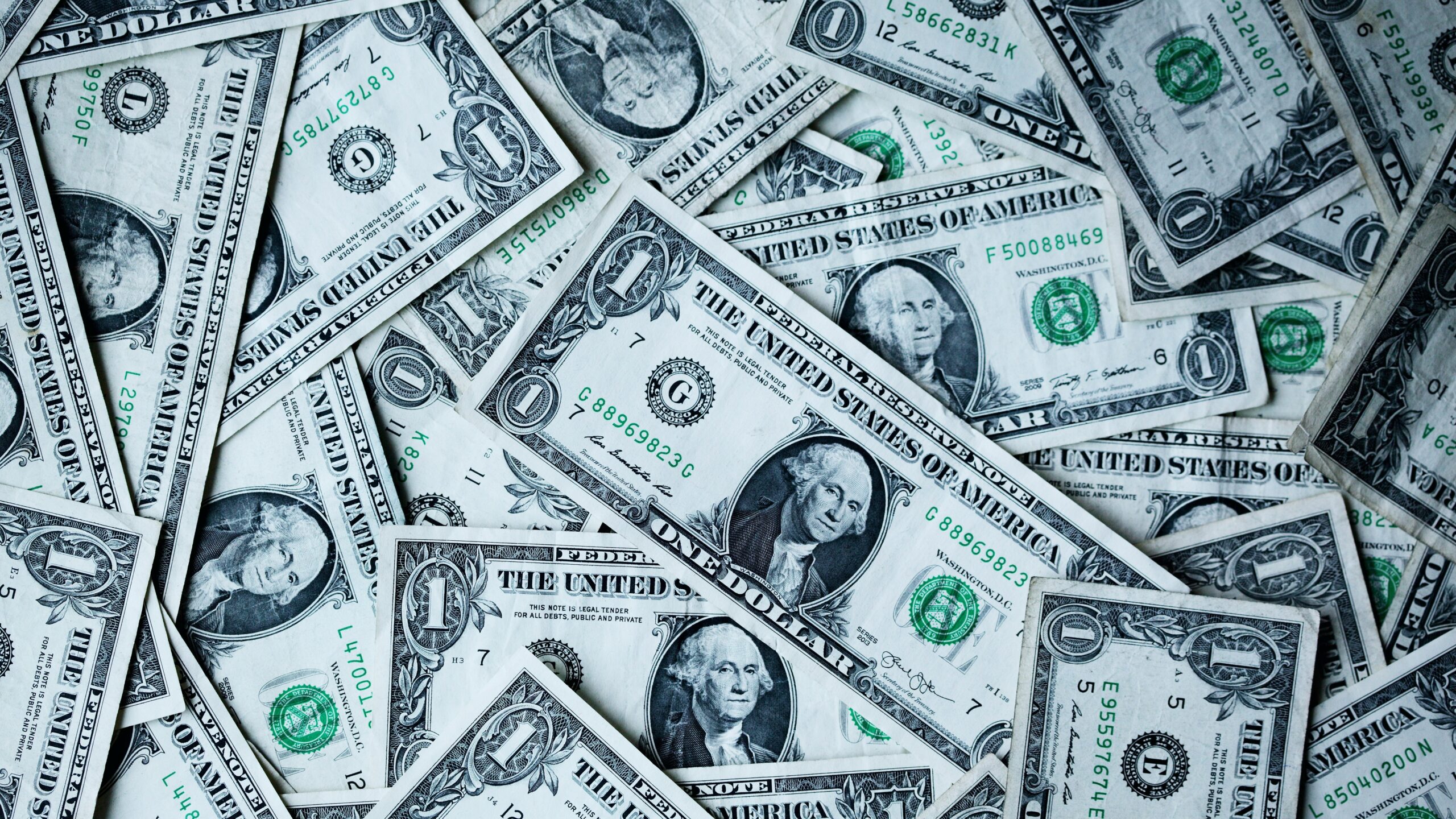 1 U.S.A dollar banknotes