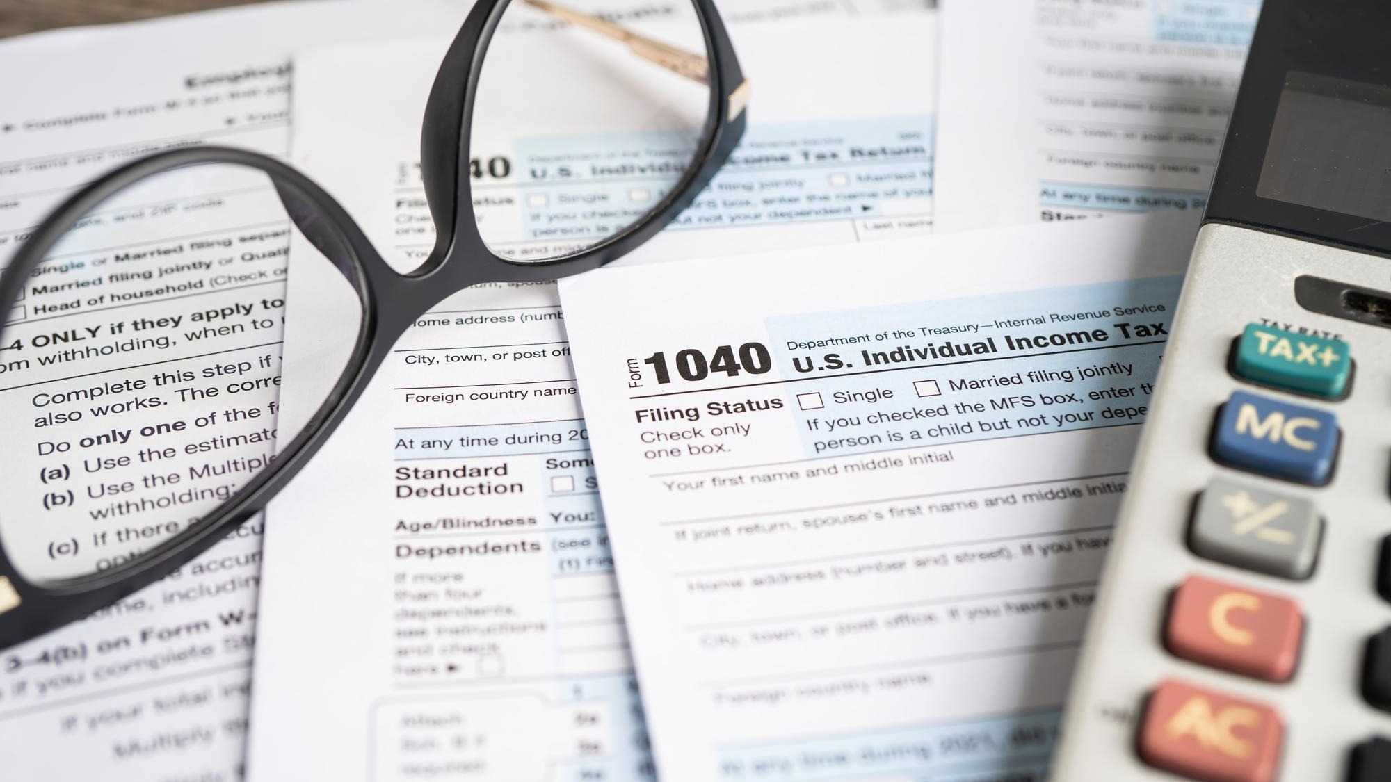 Form 1040 US Individual Income Tax Return tax forms in the US tax system