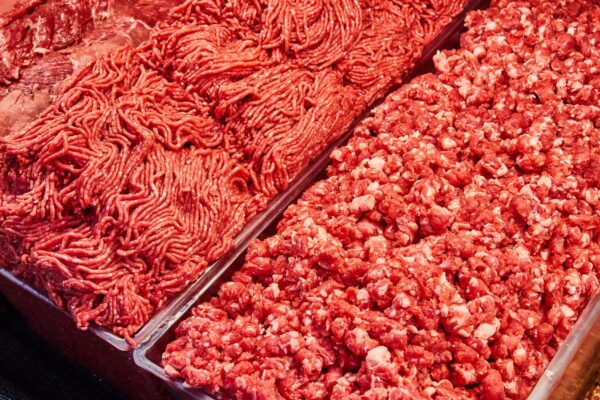 Ground beef steak taco meat beef uncooked grocery store meat department