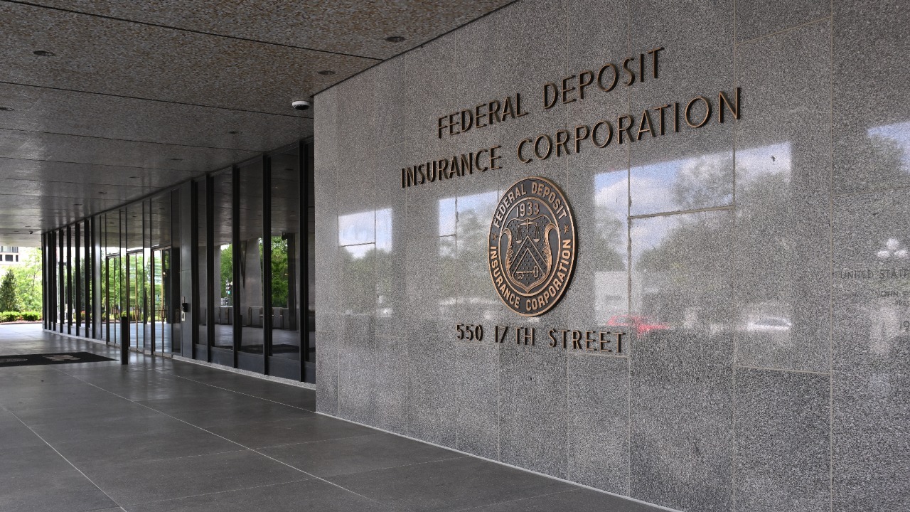 FDIC entrance Washington DC 2025