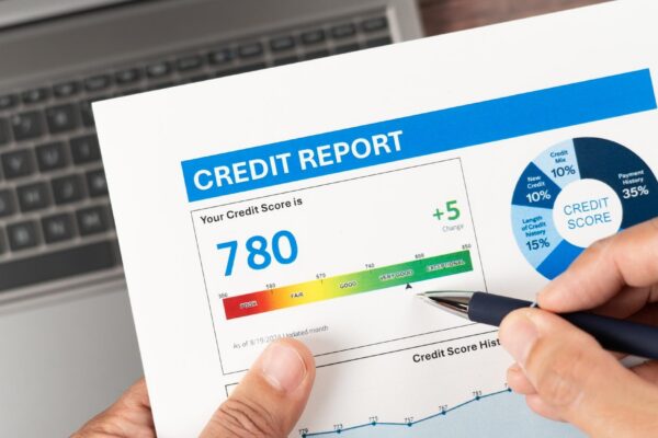 Credit score report check or analysis