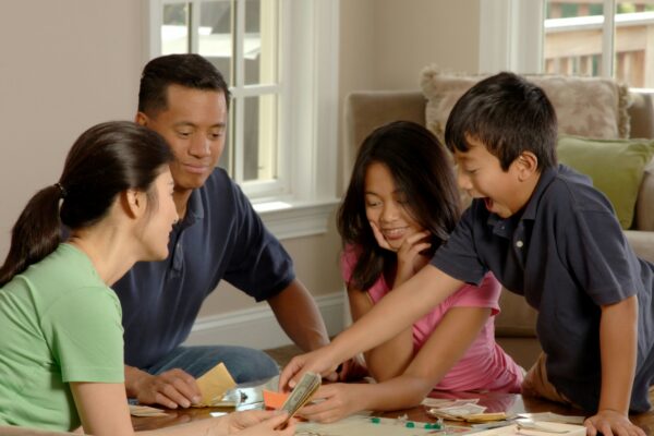 group of people beside coffee table