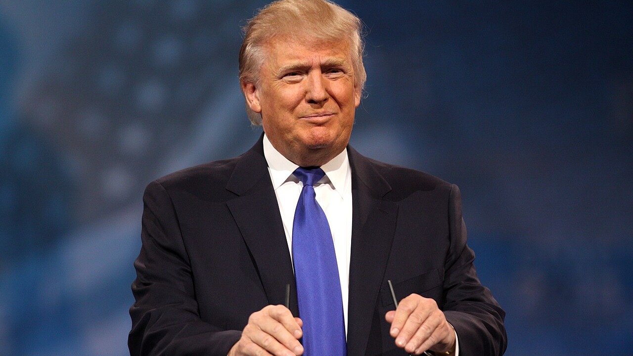 Donald Trump speaking at the 2013 Conservative Political Action Conference (CPAC) in National Harbor, Maryland. Please attribute to Gage Skidmore if used elsewhere.