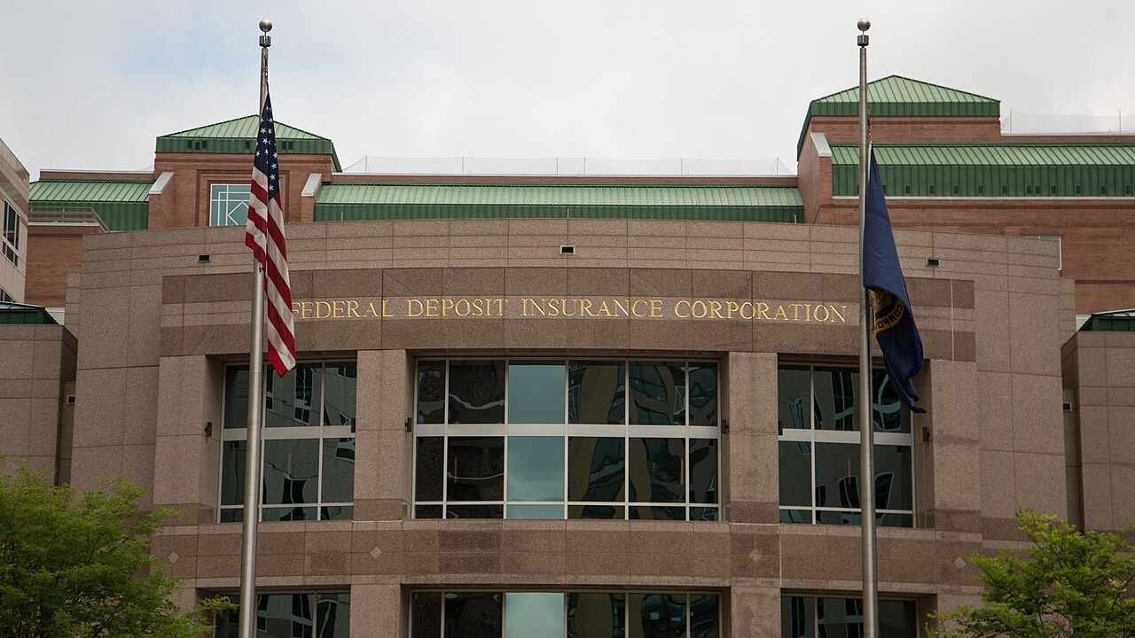 The Federal Deposit Insurance Corporation (FDIC) in Arlington, Virginia.