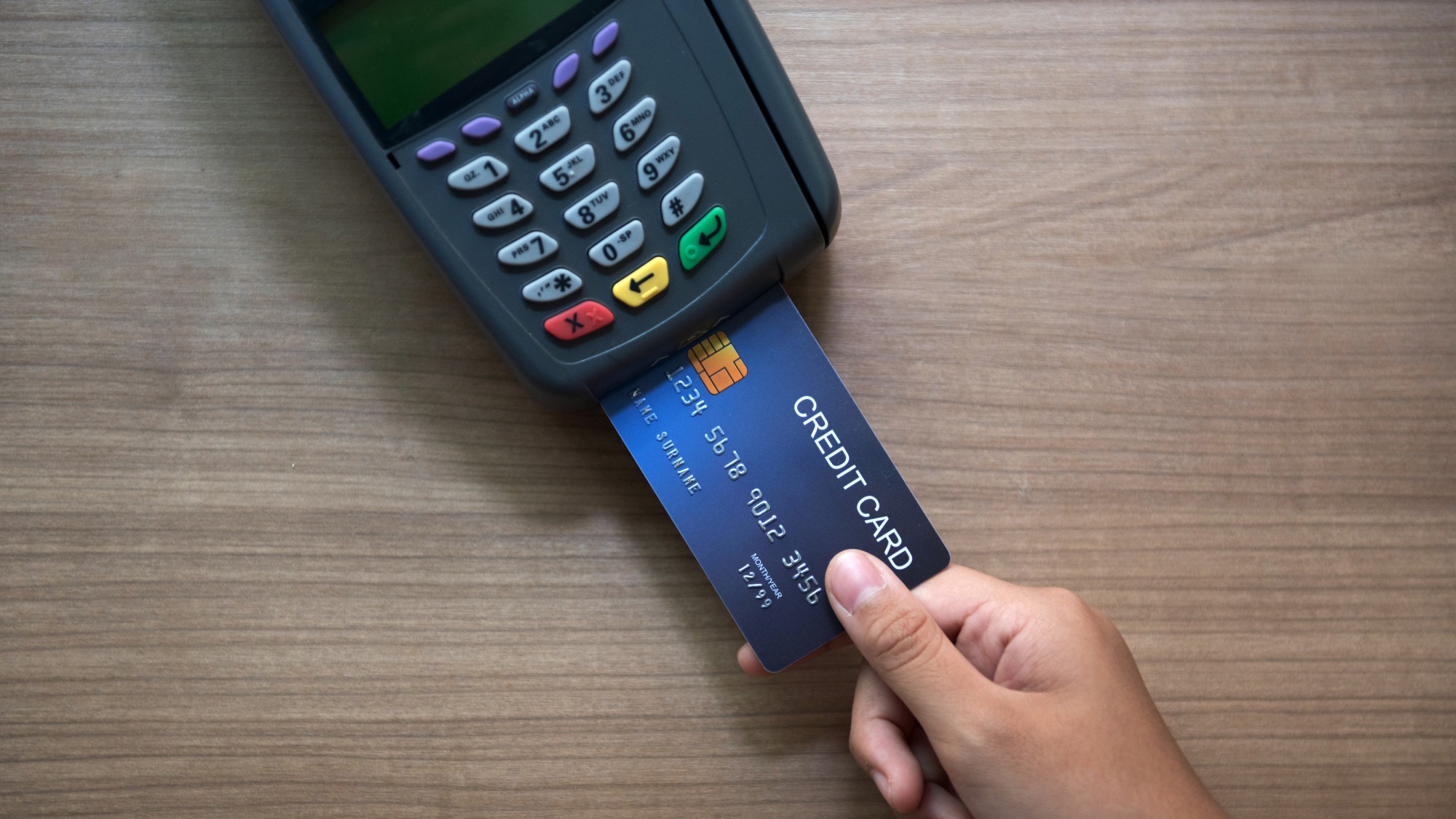 Credit card, credit card use, credit card payment