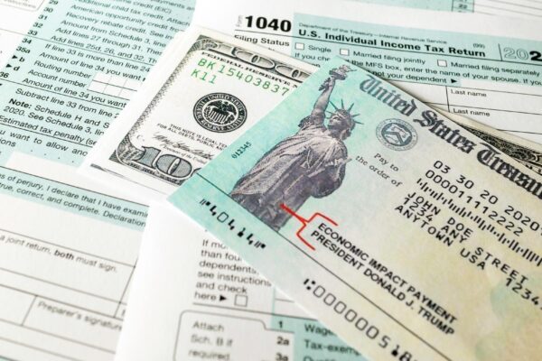 Stimulus check and 1040 Form