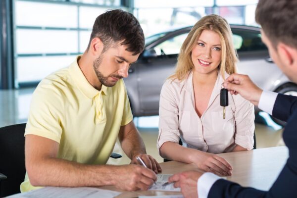 Buy car car car dealership customer finance sales occupation old