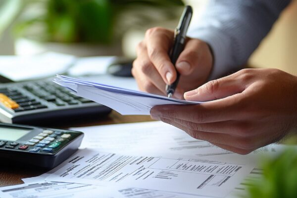 QuickBooks automated payroll processing with employee details and tax withholdings