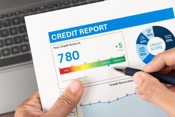 Credit score report check or analysis