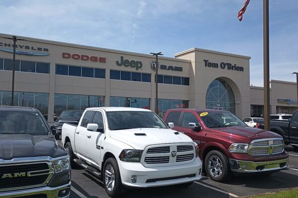 Tom O'Brien Chrysler Jeep Dodge dealership in Greenwood.