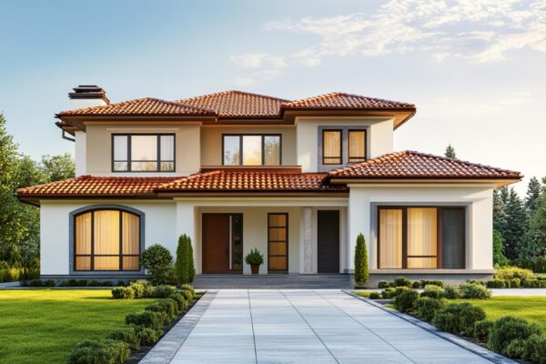 a home with a driveway that has a driveway