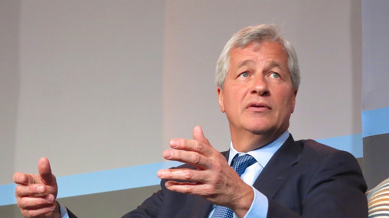 Jamie Dimon at the JPMorgan Healthcare Investment Conference.