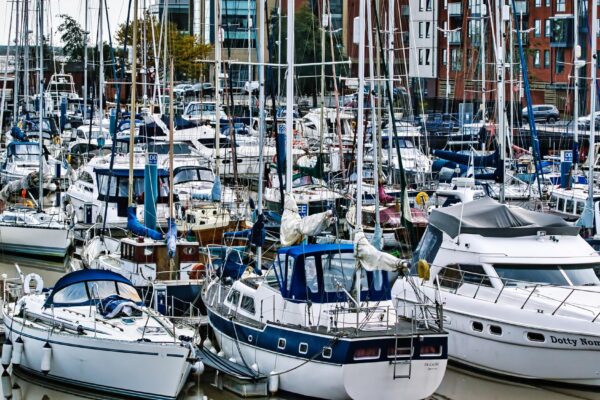 Boats in the harbour