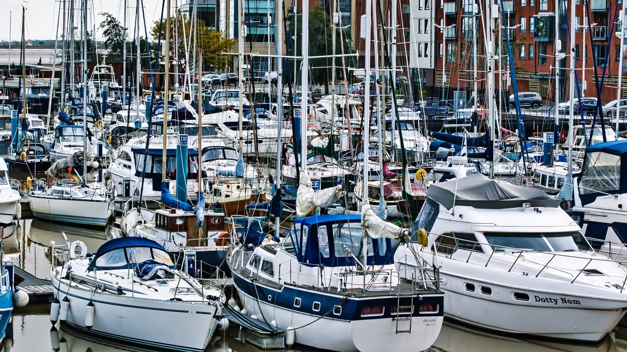 Boats in the harbour