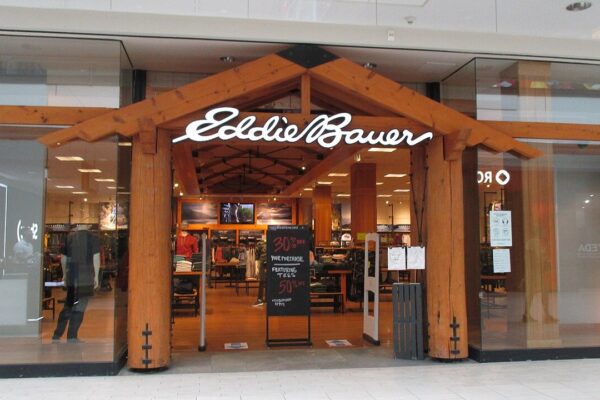 Eddie Bauer at Kingsway Mall in Edmonton, Alberta, Canada.