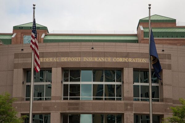 The Federal Deposit Insurance Corporation (FDIC) in Arlington, Virginia.