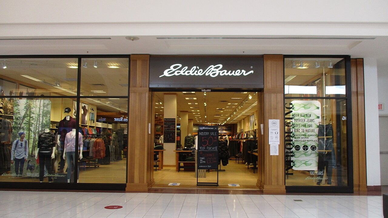 Eddie Bauer at Southgate Centre in Edmonton, Alberta, Canada.
