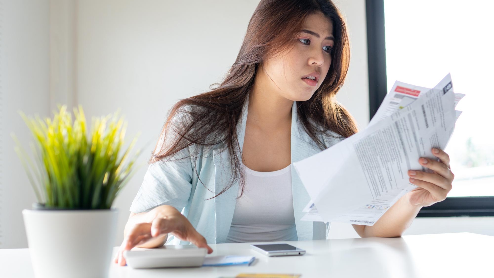 large bills or invoices no money to pay to expenses and credit card debt shortage Financial problem bankruptcy mortgage loan bankrupt poor empty wallet