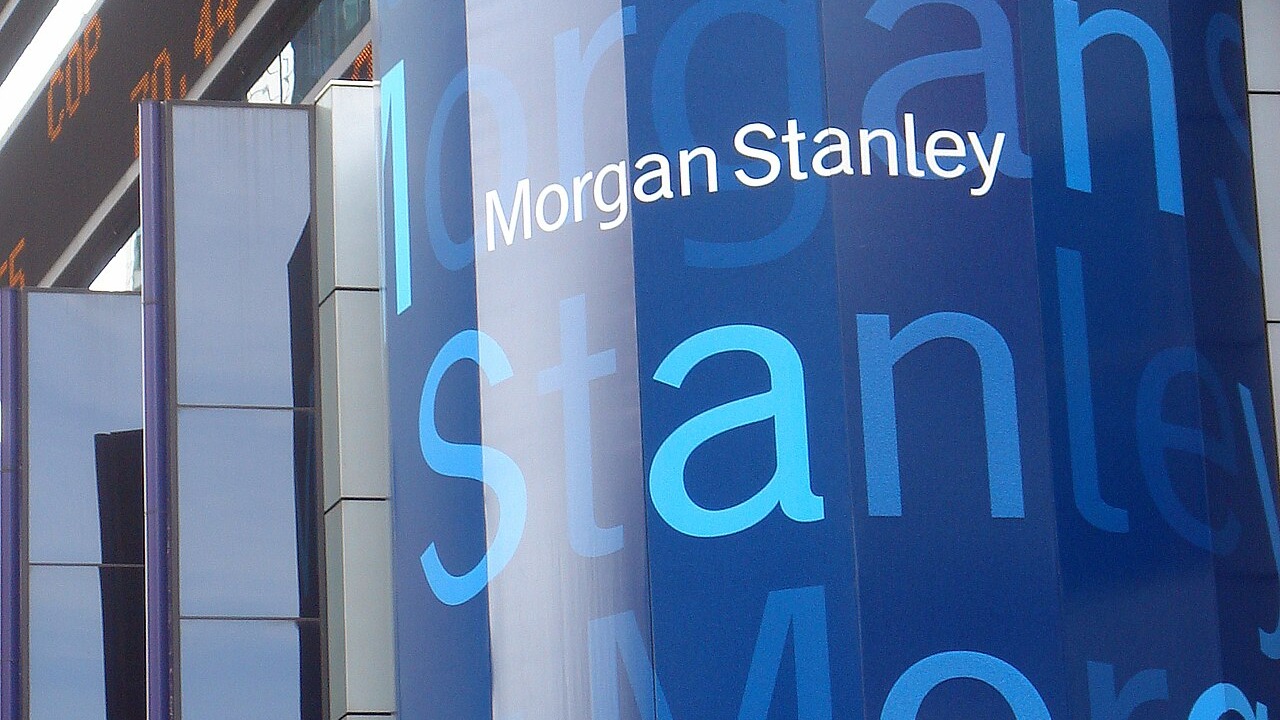 Morgan Stanley's office on Times Square