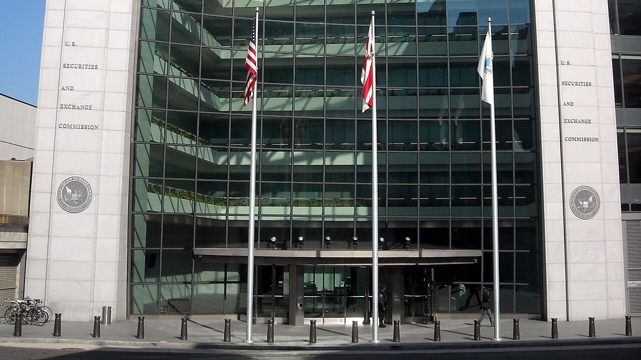 The U.S. Securities and Exchange Commission headquarters located at 100 F Street, NE in the Near Northeast neighborhood of Washington, D.C.