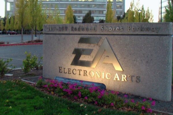 Electronic Arts world headquarters in Redwood Shores, California. (Color-corrected version)