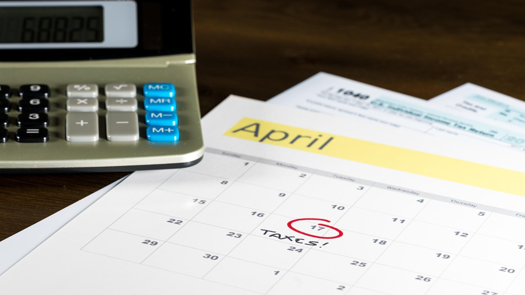 Tax day for 2017 returns is April 17 2018