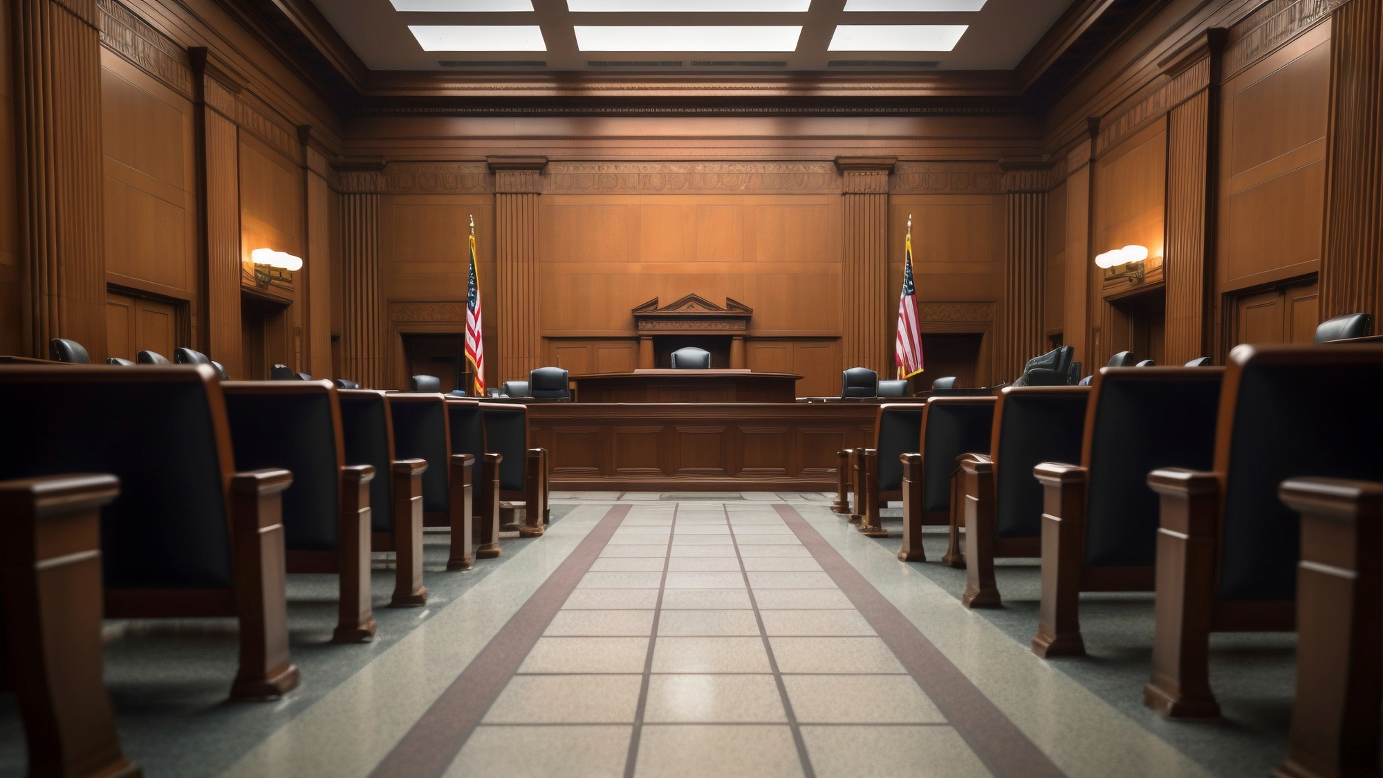 Photorealistic lawyer environment