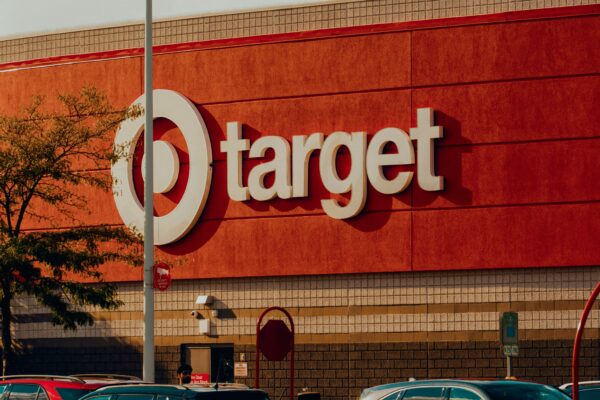 a target store with cars parked in front of it