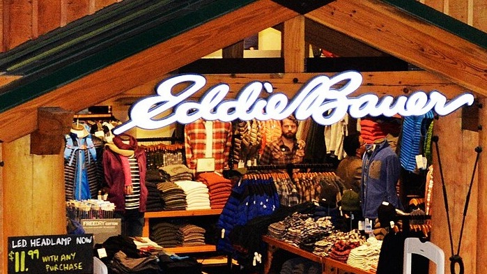 This is a photo of the Eddie Bauer store in the Toronto Eaton Centre in Ontario, Canada. If you make use of this image, please make sure you link to www.bargainmoose.ca/ from your own site.