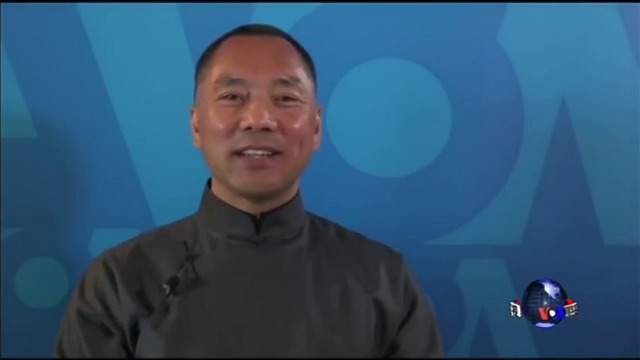 郭文贵接受美国之音专访
