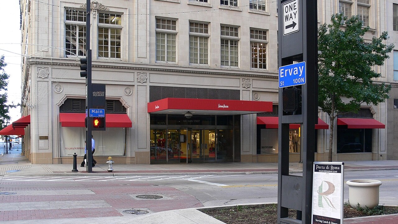Neiman Marcus flagship store in Downtown Dallas, Texas