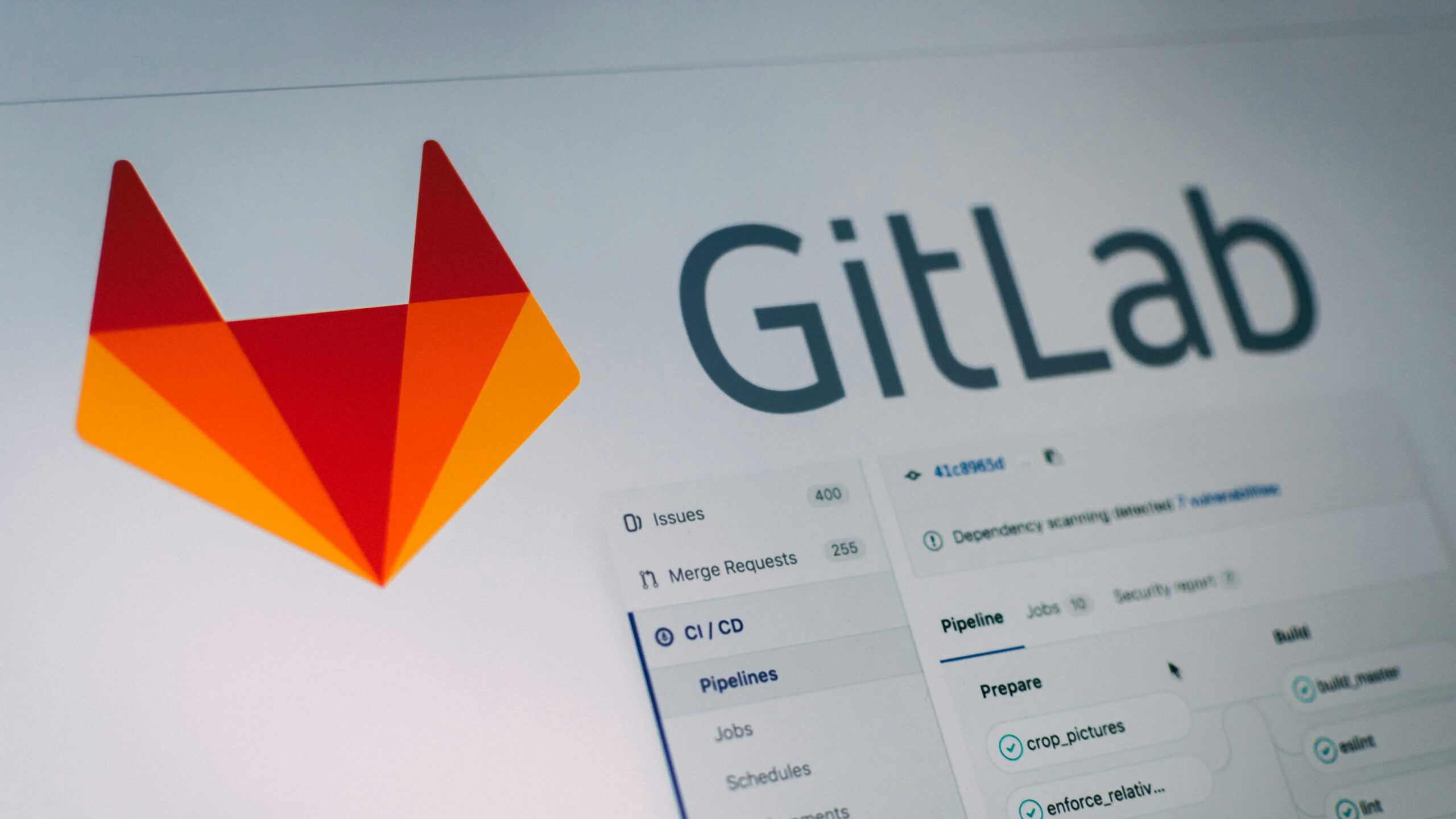 Gitlab application screengrab