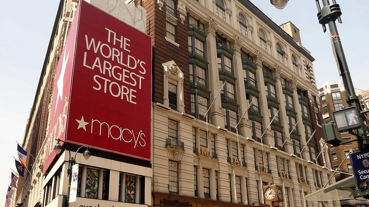 Macy's Department Store in New York City.