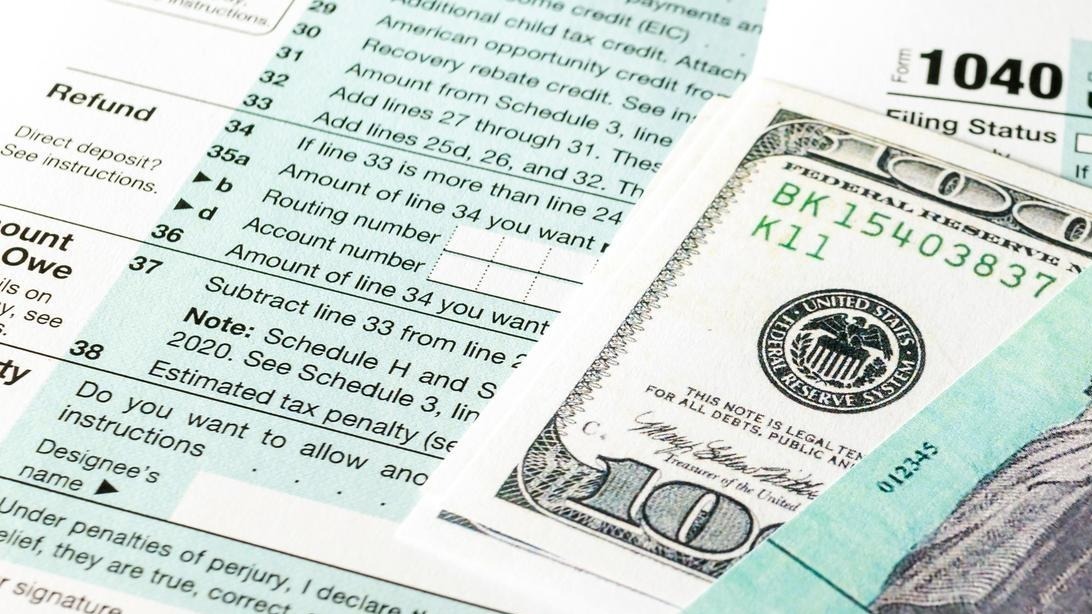 Stimulus check and 1040 Form