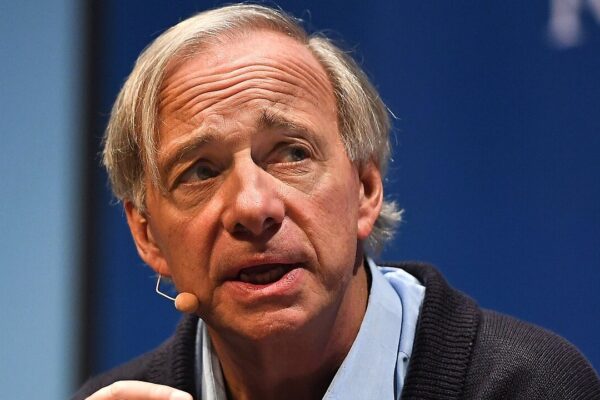 7 November 2018; Ray Dalio, Founder, Co-Chief Investment Officer & Co-Chairman, Bridgewater Associates on the Forum Stage during day two of Web Summit 2018 at the Altice Arena in Lisbon, Portugal. Photo by Harry Murphy/Web Summit via Sportsfile