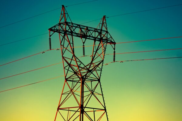 electric cable wire during golden hour