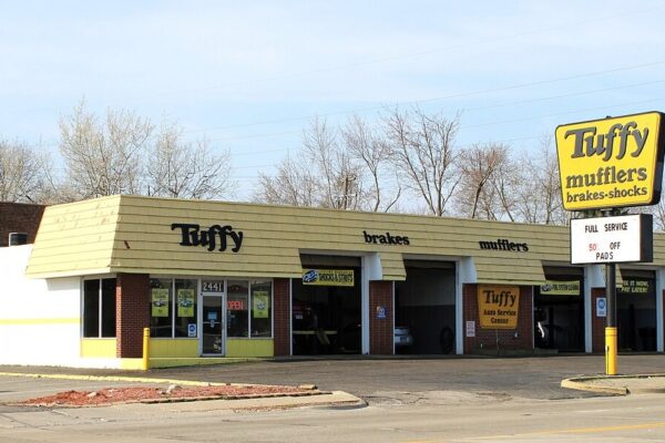Tuffy Auto Service Center, 2441 Washtenaw Avenue, Ypsilanti Township, Michigan.