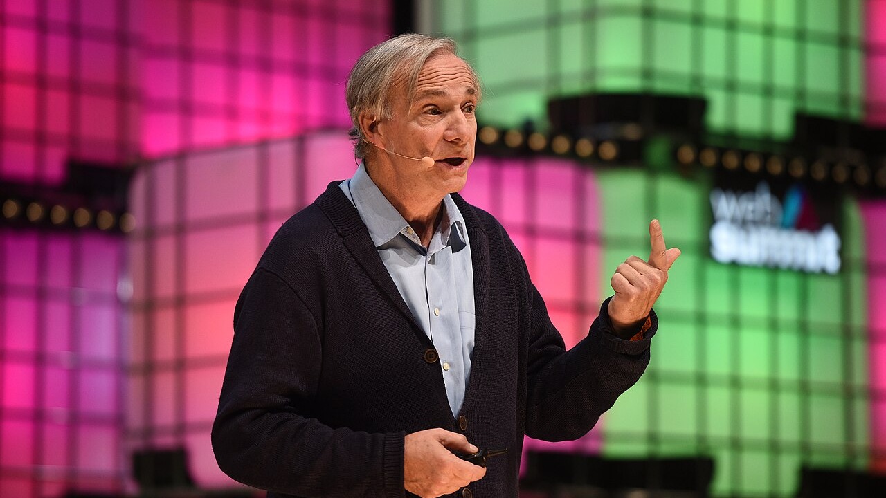 7 November 2018; Ray Dalio, Bridgewater Associates on Centre Stage during day two of Web Summit 2018 at the Altice Arena in Lisbon, Portugal. Photo by David Fitzgerald/Web Summit via SportsfilePhoto by David Fitzgerald /Sportsfile