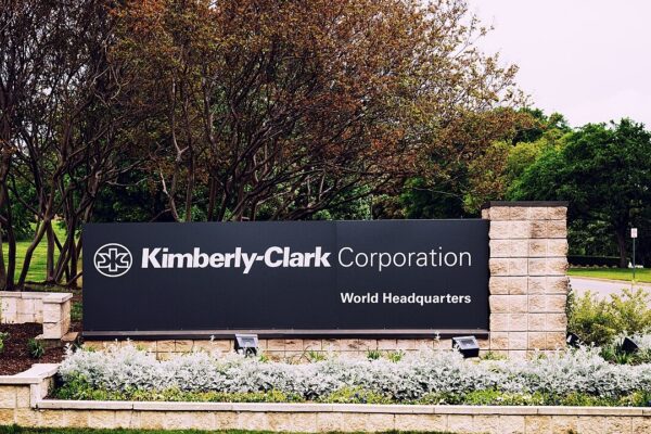 The Kimberly-Clark Corporation world headquarters at 351 Phelps Drive in Irving, Texas.