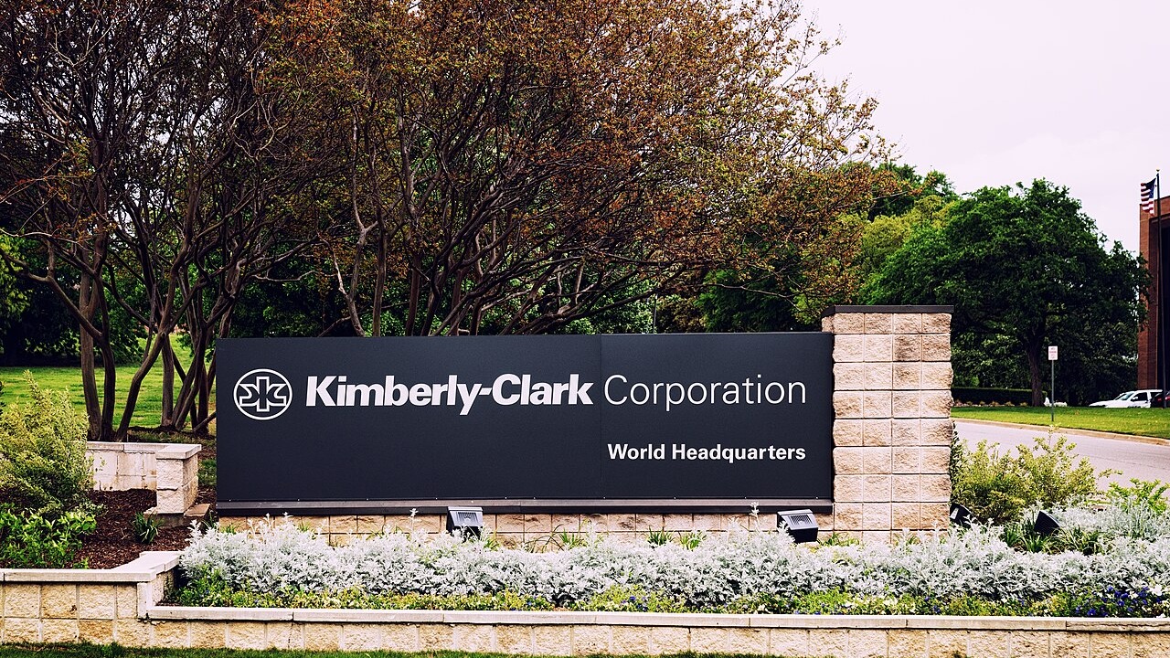 The Kimberly-Clark Corporation world headquarters at 351 Phelps Drive in Irving, Texas.