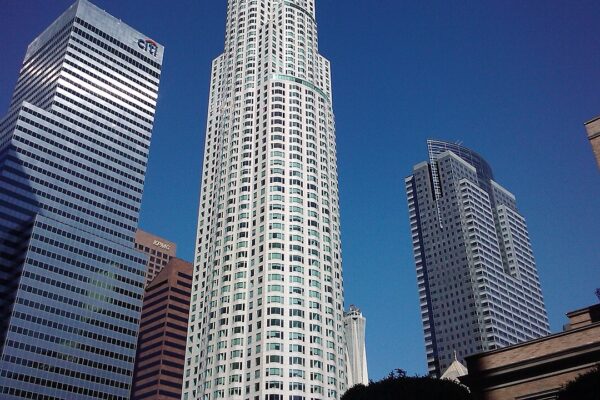 The Citibank Center, US Bank Tower, and Gas Company Tower