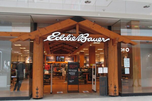 Eddie Bauer at Kingsway Mall in Edmonton, Alberta, Canada.