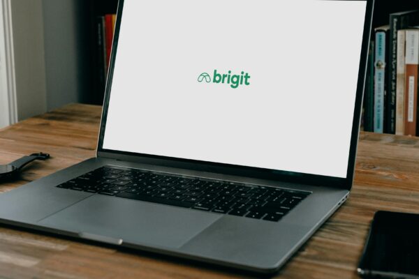a laptop on a table