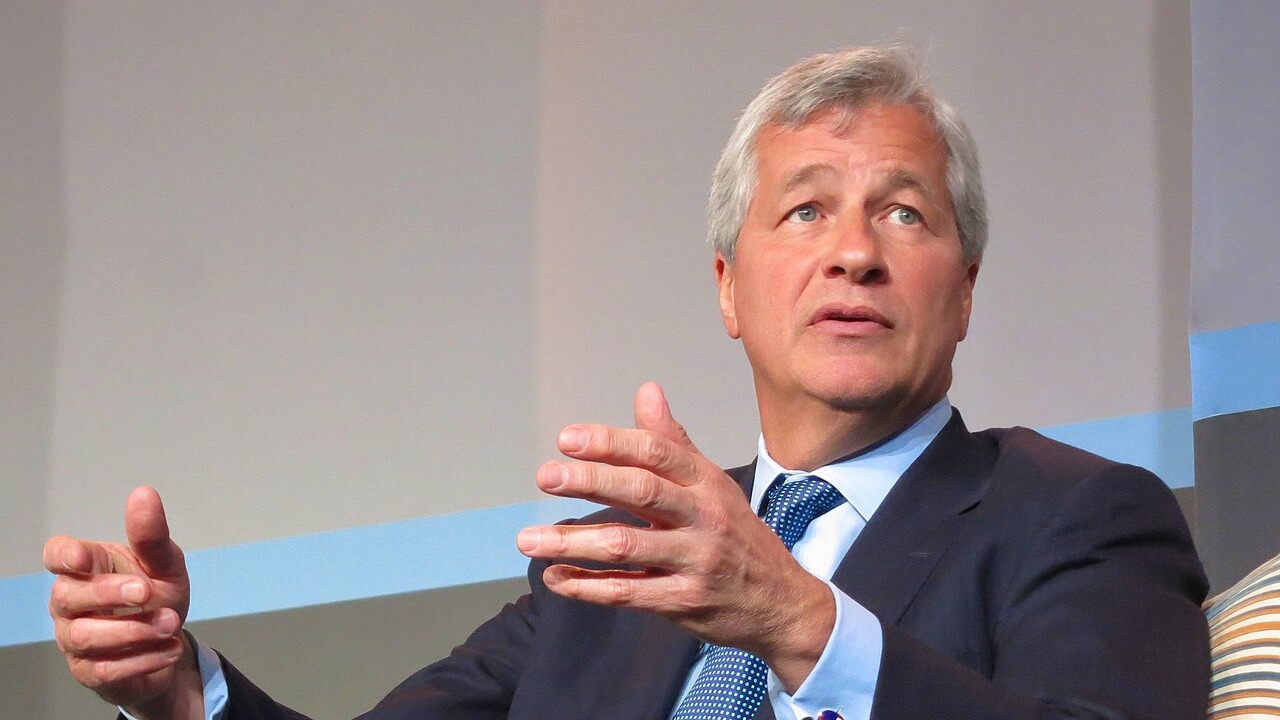 Jamie Dimon at the JPMorgan Healthcare Investment Conference.