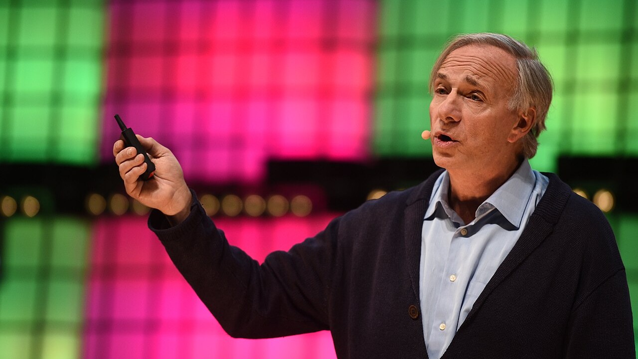 7 November 2018; Ray Dalio, Bridgewater Associates on Centre Stage during day two of Web Summit 2018 at the Altice Arena in Lisbon, Portugal. Photo by David Fitzgerald/Web Summit via SportsfilePhoto by David Fitzgerald /Sportsfile