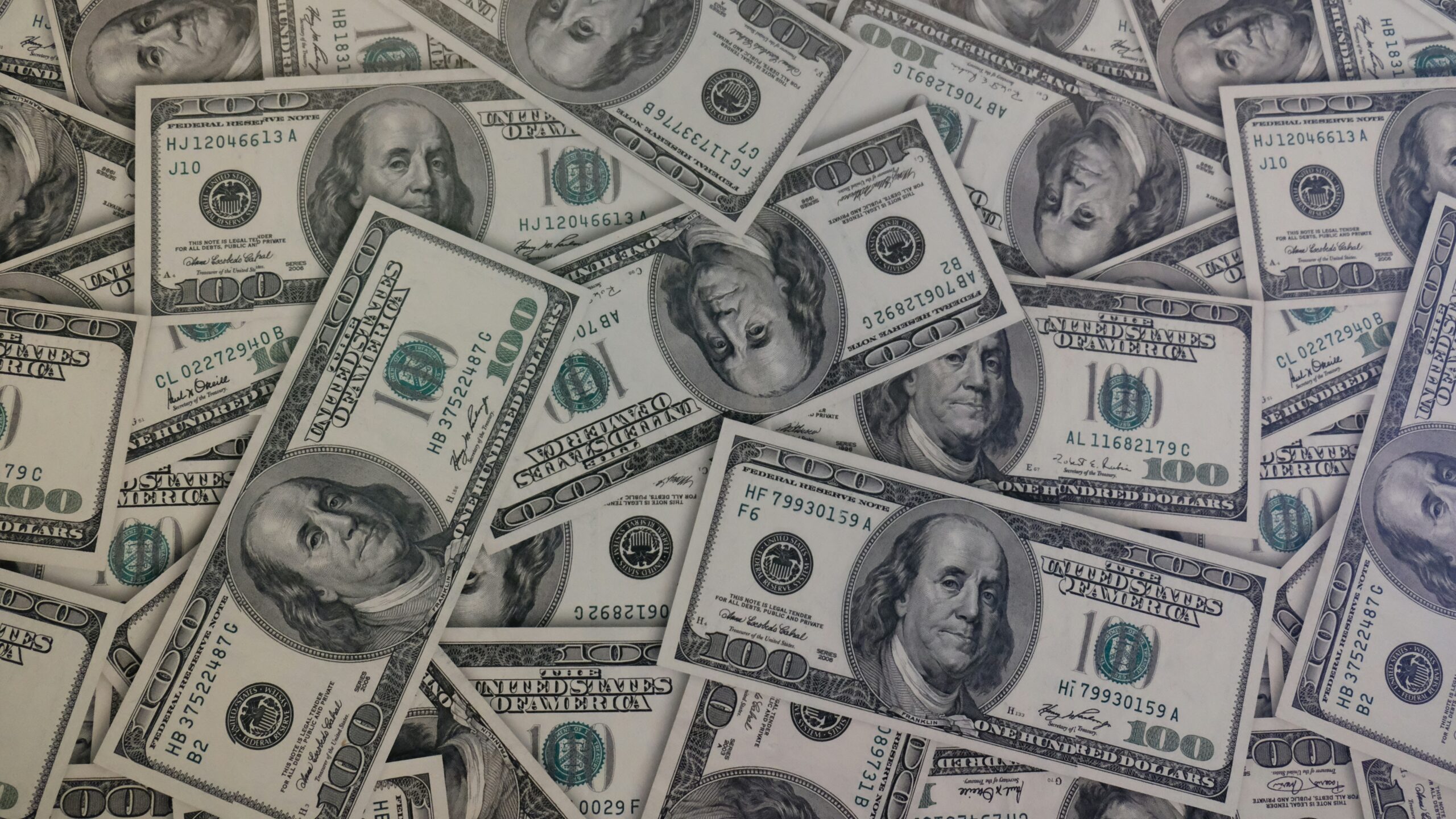 100 U.S. dollar banknote lot