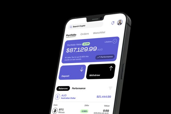 a cell phone with a credit card on the screen
