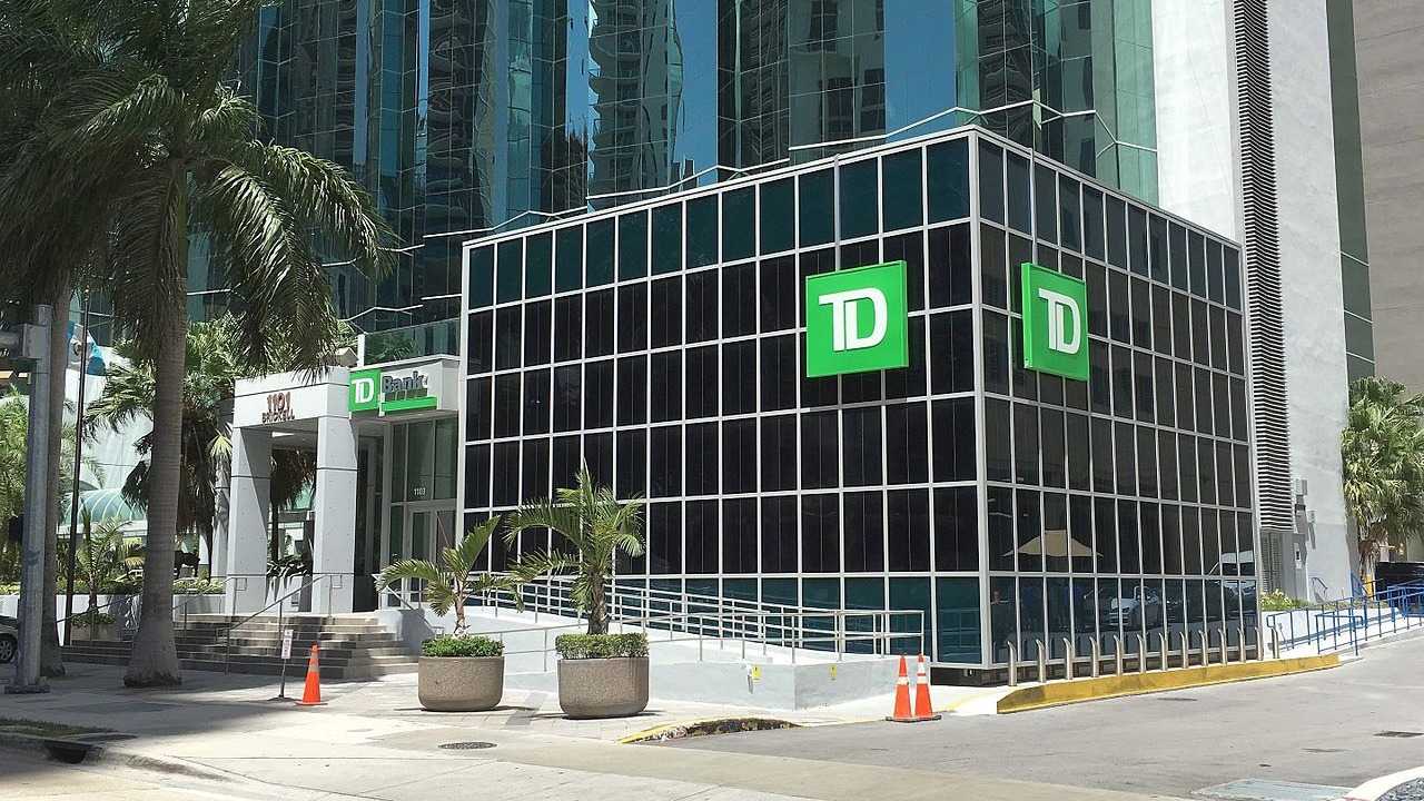 Toronto Dominion Bank, 1101 Brickell Ave., Miami, Florida.